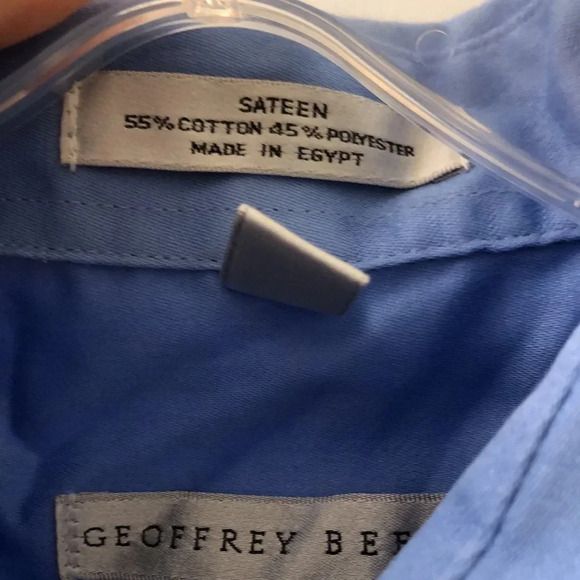Geoffery Beene Button Down Collared Shirt with Pocket - Picture 4 of 12